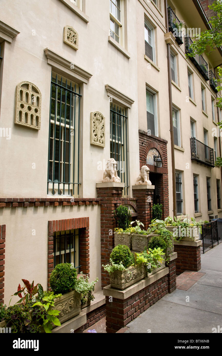 Gramercy Park Historic District Stock Photo Alamy