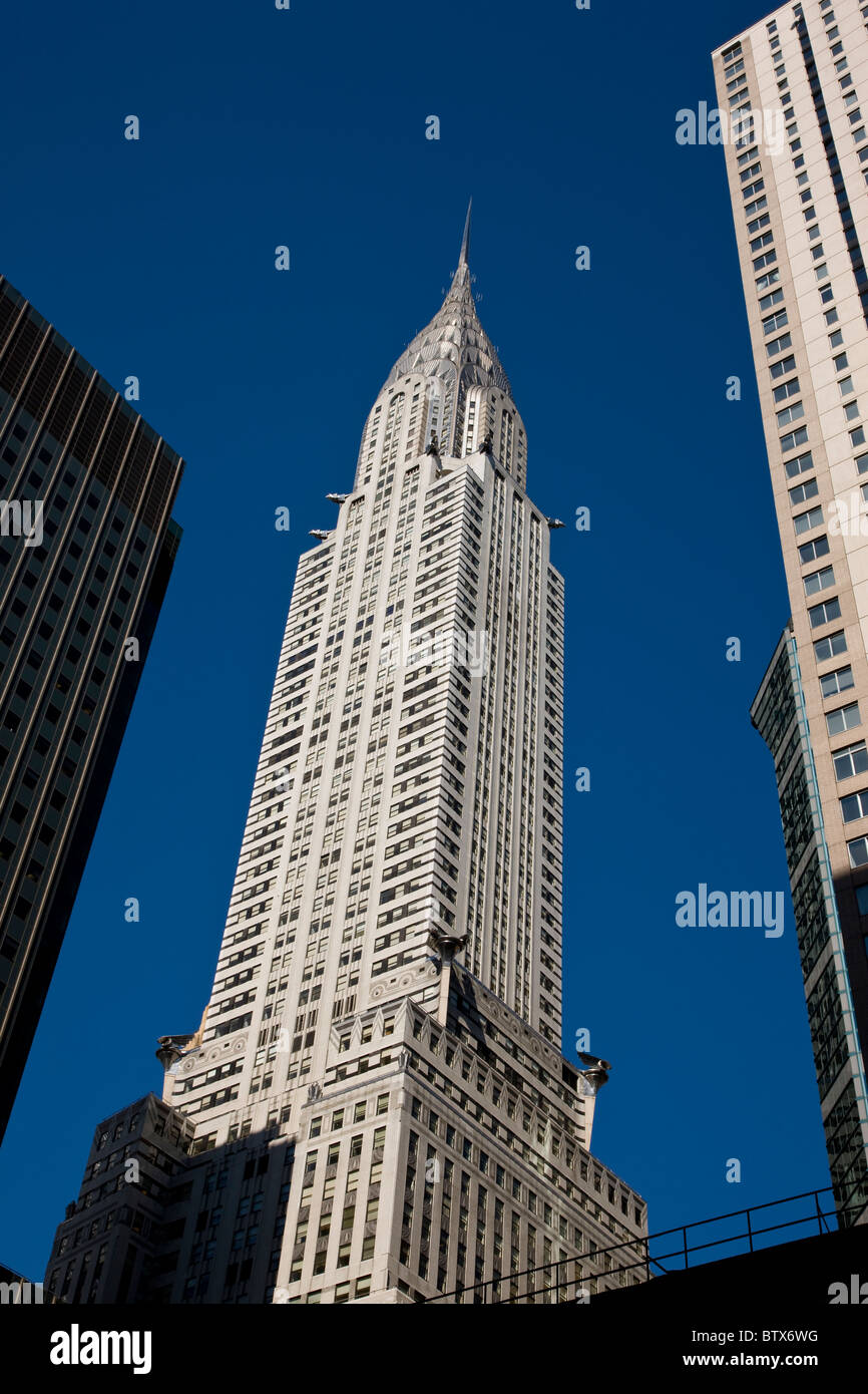 Chrysler Building, New York Stock Photo