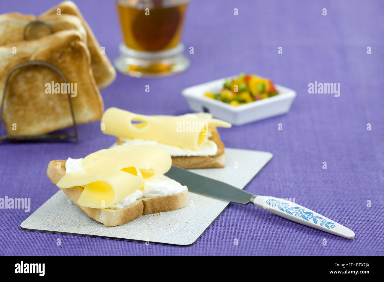 cheesetoast Stock Photo