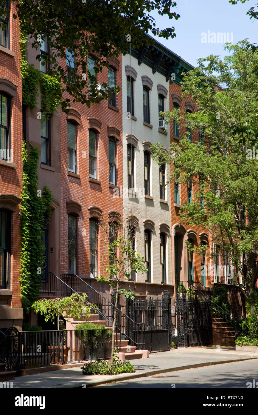 Bleecker Street “Run The Block” Tee Farm Green