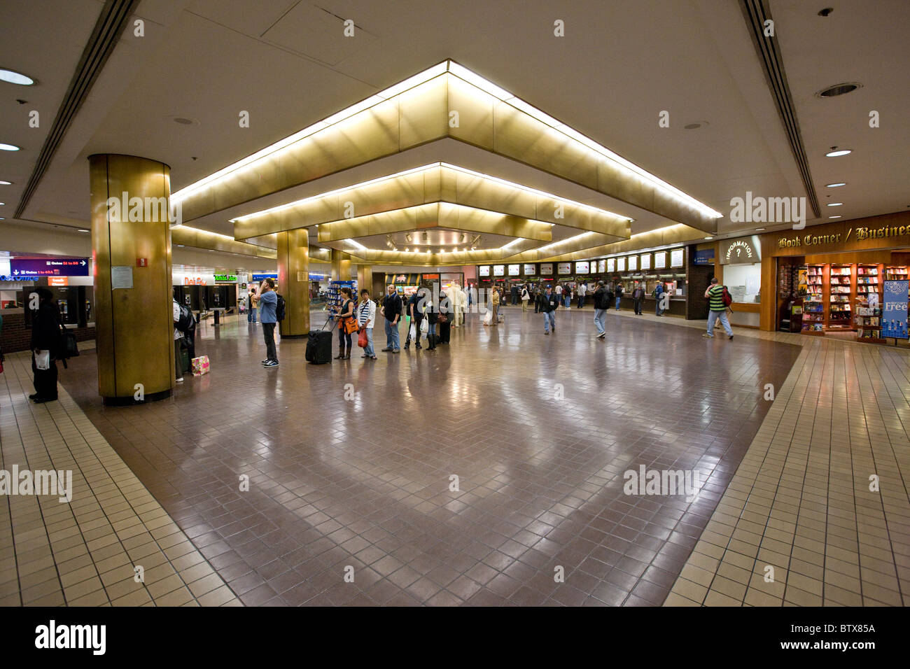 New York City's Port Authority Bus Terminal Stock Photo - Alamy