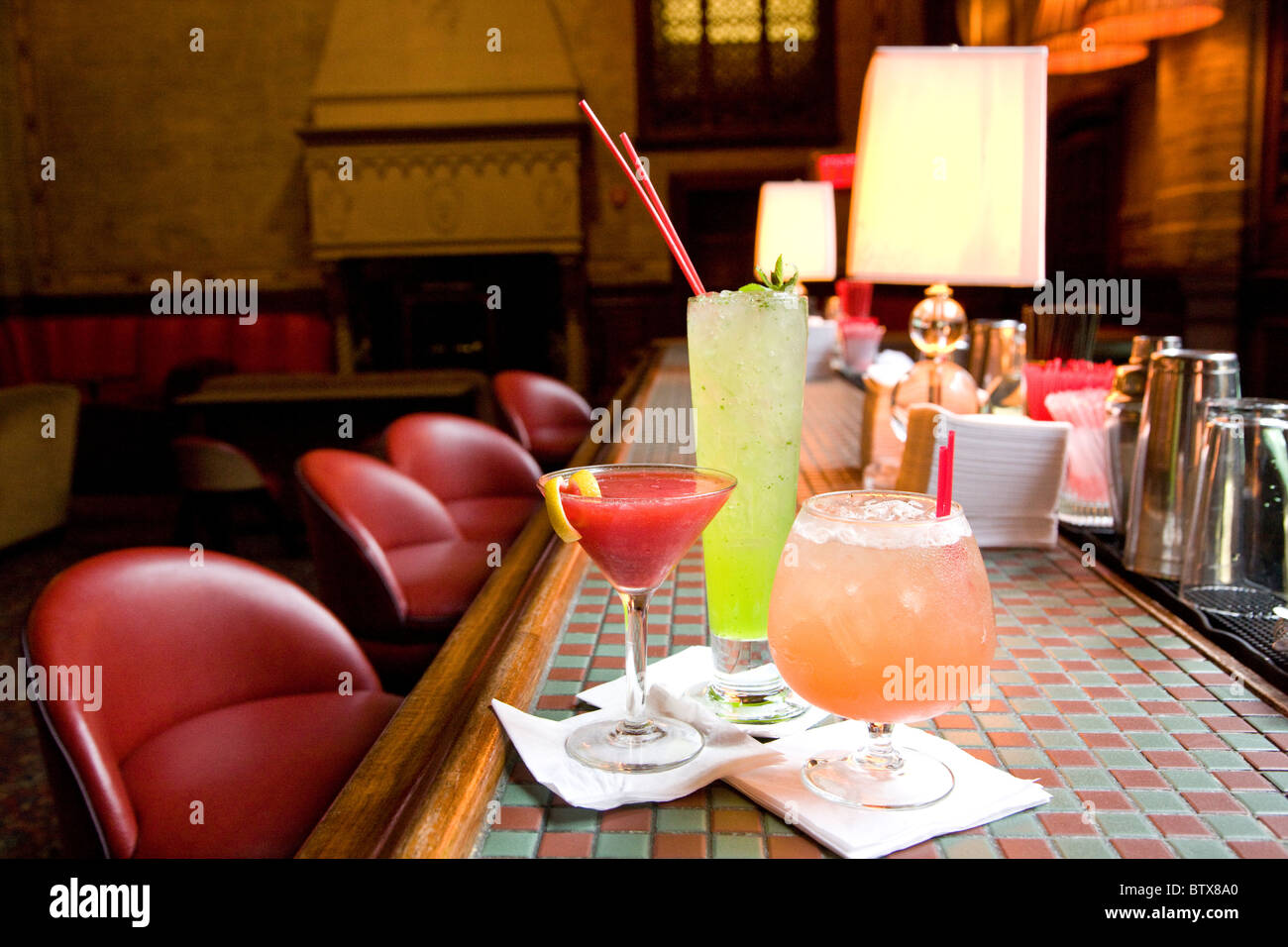 Campbell Apartment cocktail bar at Grand Central Station with a