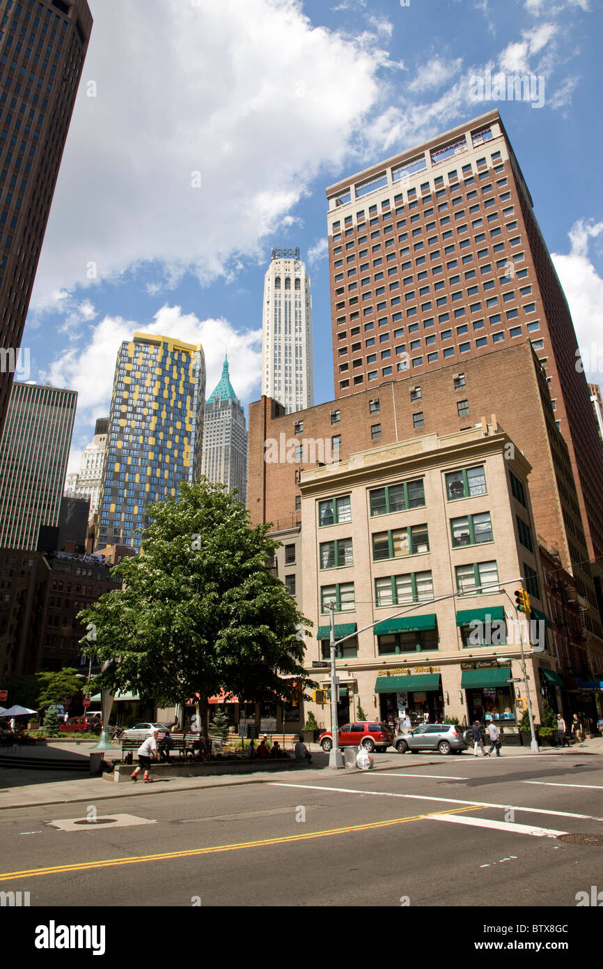 South Street near Wall Street Stock Photo Alamy