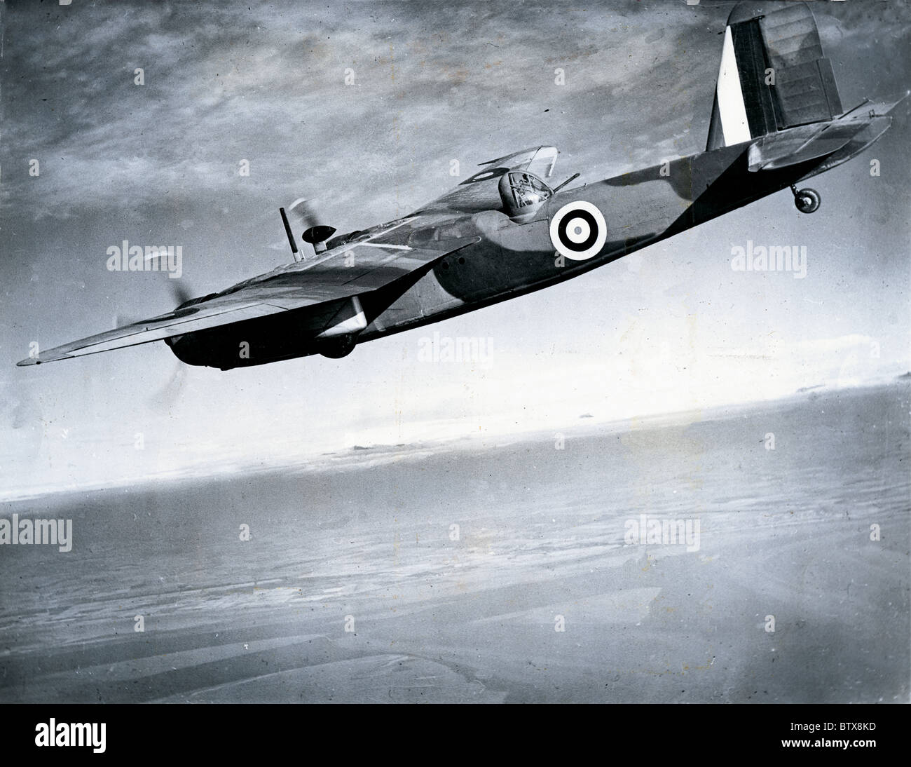 Blackburn Botha B.26 Reconnaissance and Torpedo Bomber Stock Photo
