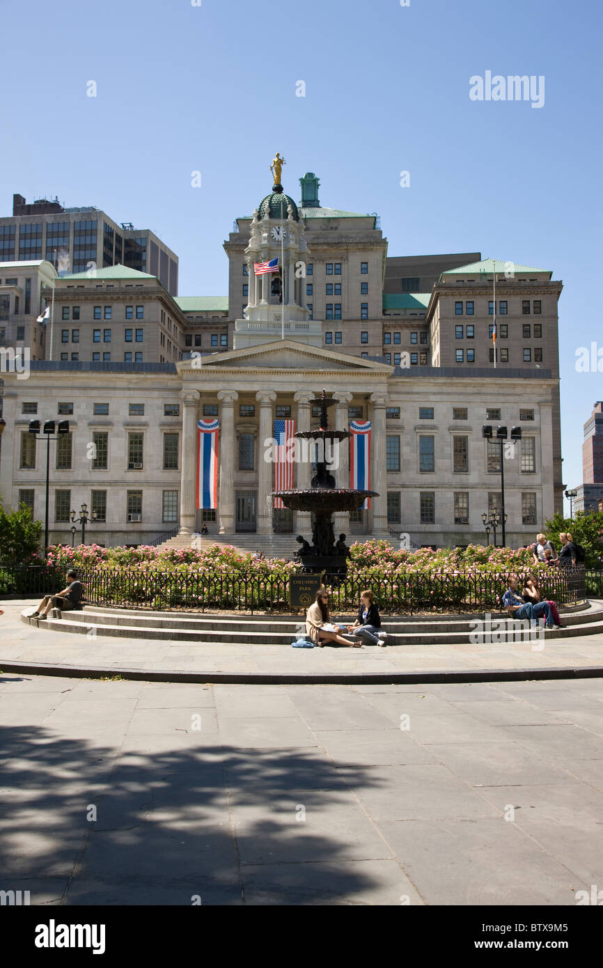 Brooklyn Borough Hall Stock Photo Alamy