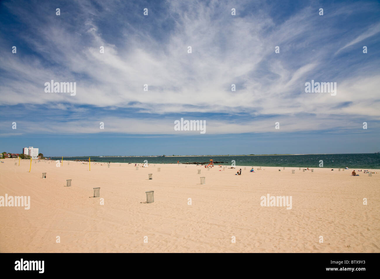 Brighton Beach in Brooklyn Stock Photo Alamy