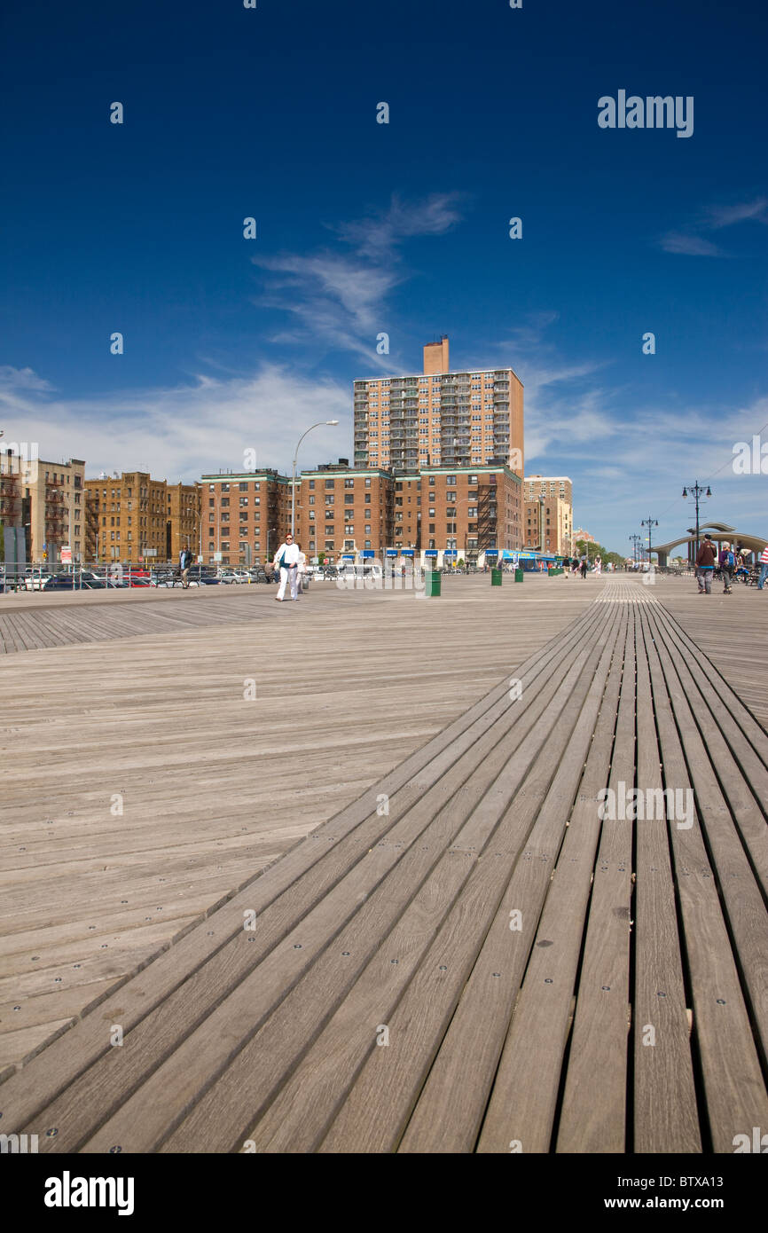 Brighton Beach in Brooklyn Stock Photo Alamy