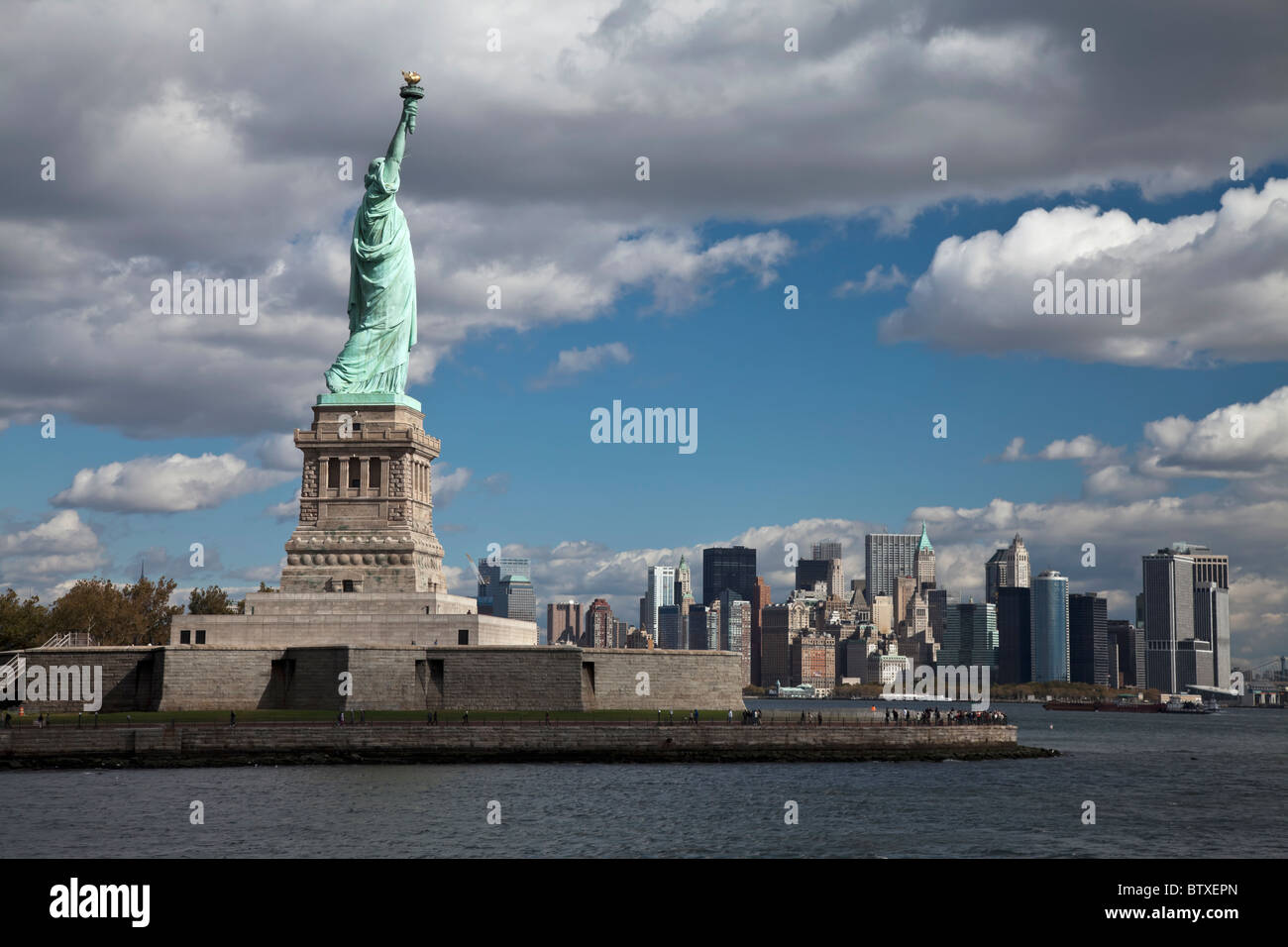 The Statue of Liberty at New York City Stock Photo - Alamy