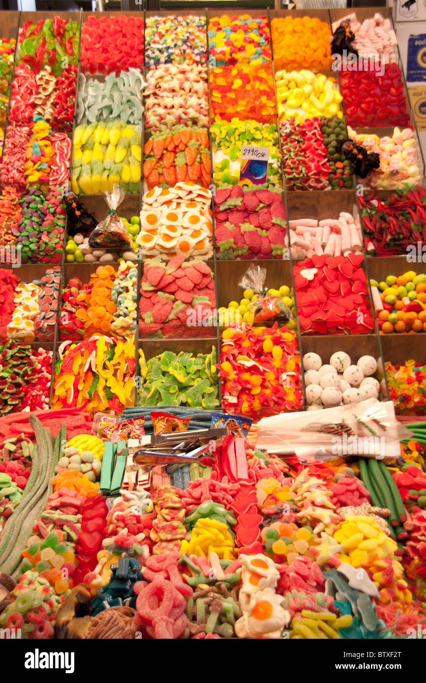 bonbons from the market Stock Photo