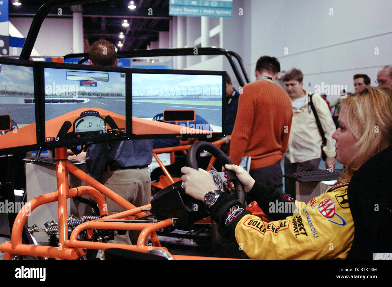 Sarah fisher race car driver hi-res stock photography and images - Alamy