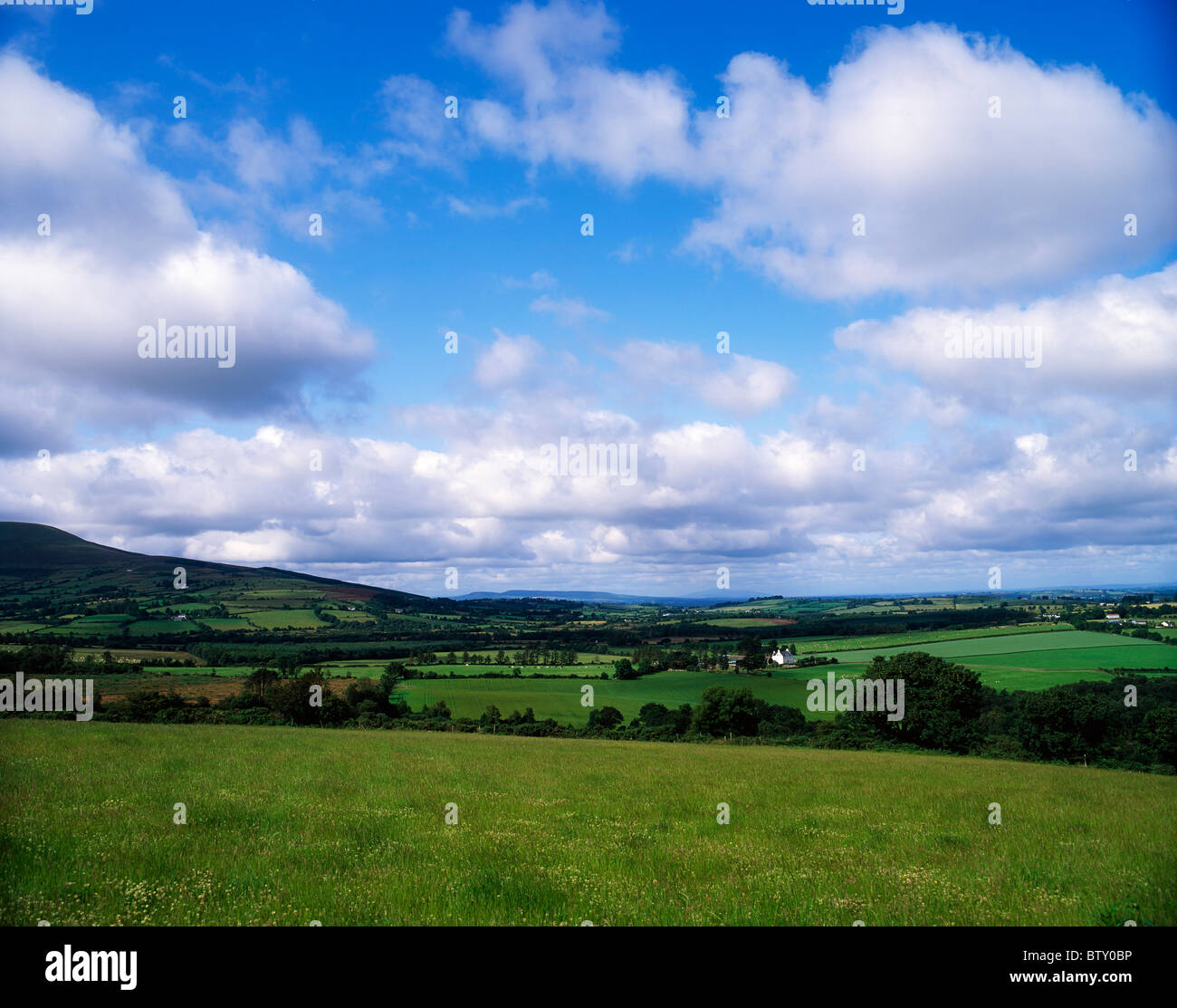 Borris, Co Carlow, Ireland; Irish Landscape Stock Photo
