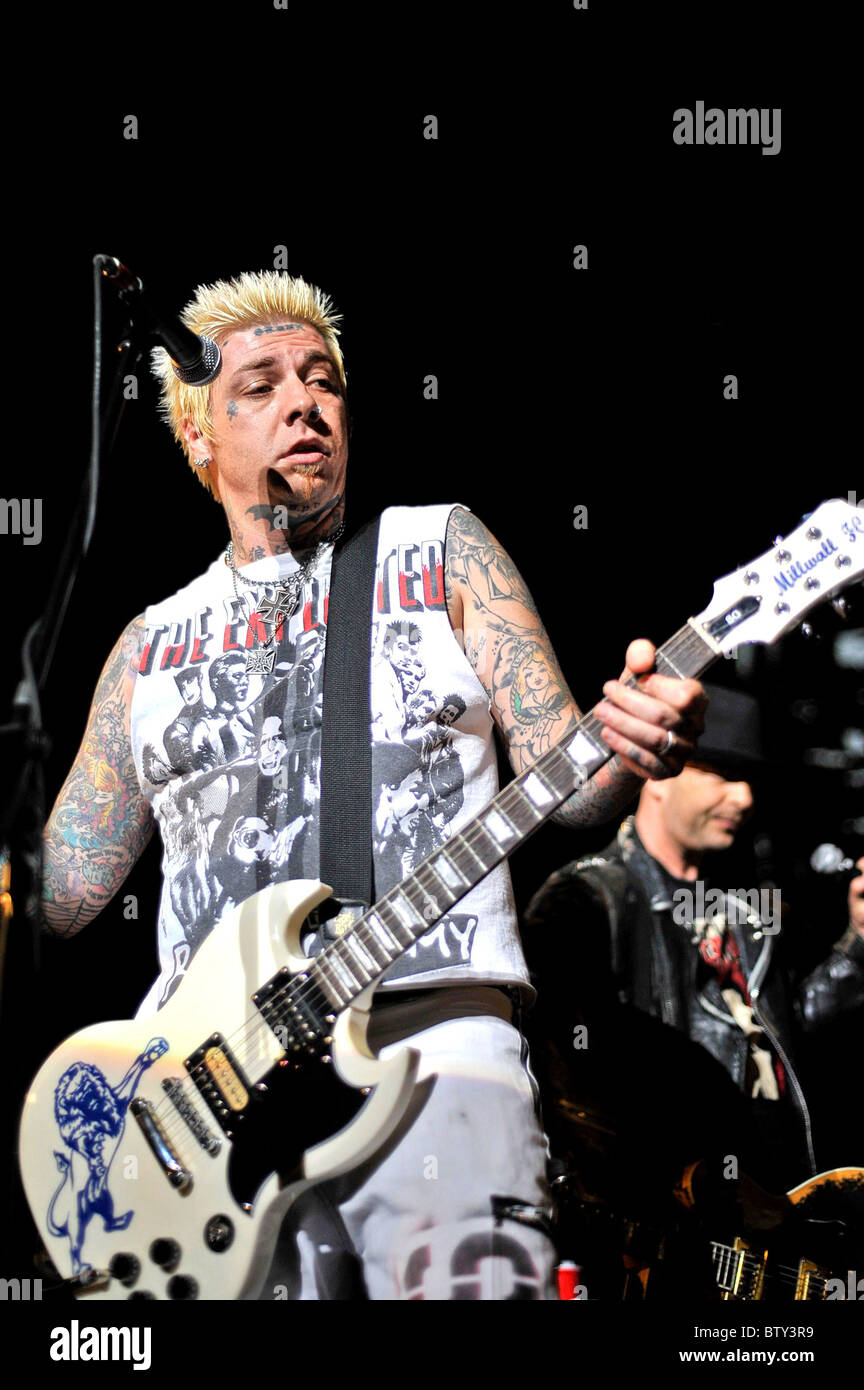 Rise Against in Concert at The Joint Stock Photo - Alamy