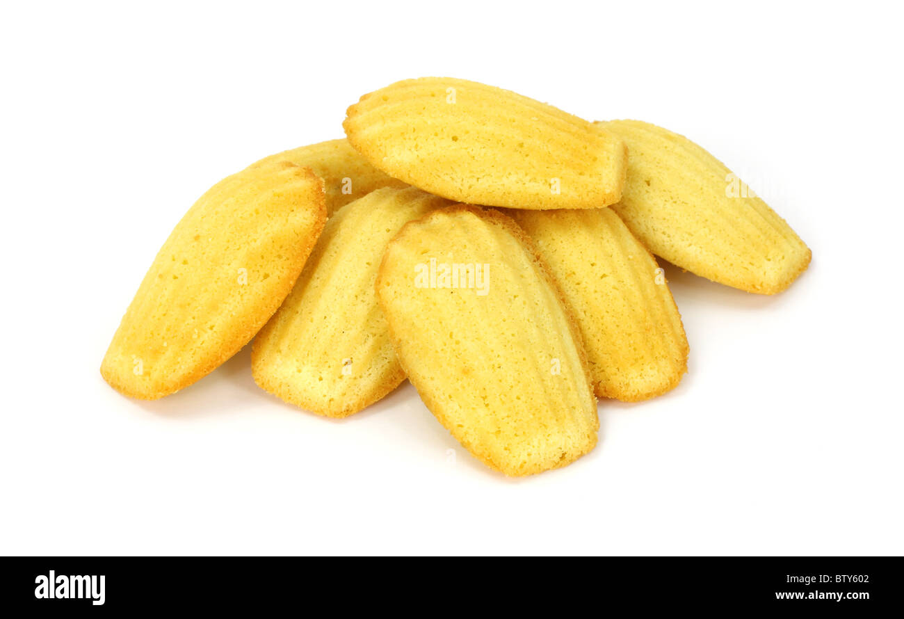 Group of madeleines Stock Photo