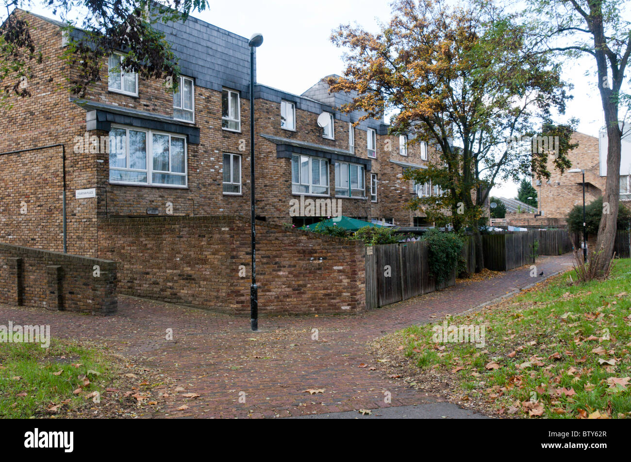 The Myatts Field North housing estate in Brixton, South London proposed for redevelopment