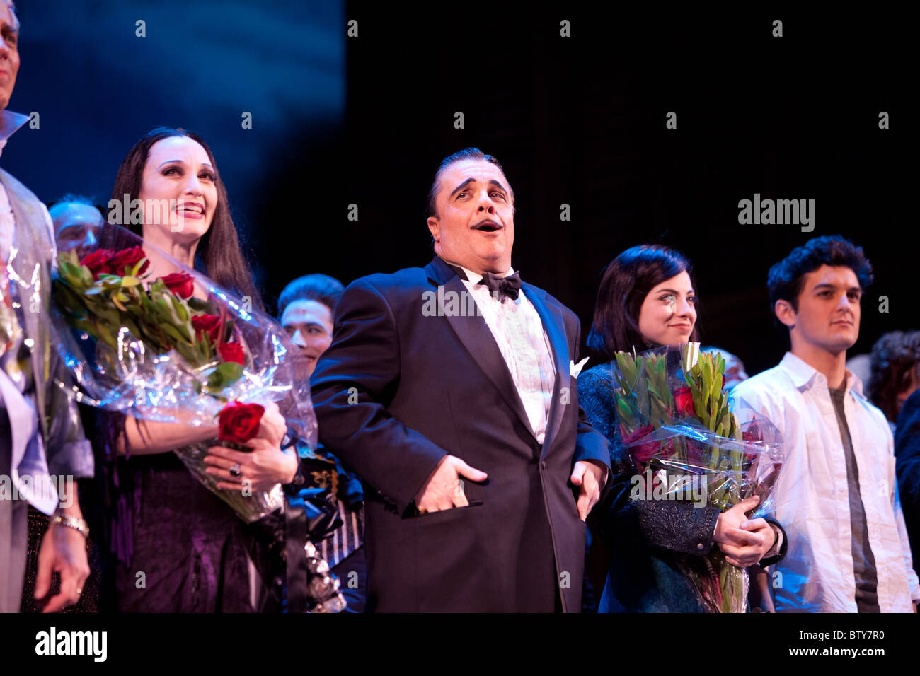 The Addams Family Opening Night in Chicago Stock Photo