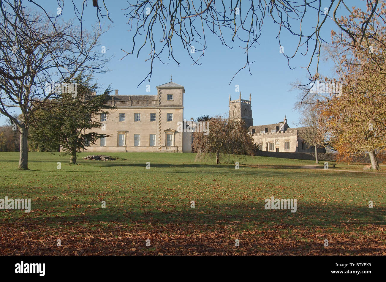 Lydiard Park and House, Swindon, Wiltshire Stock Photo