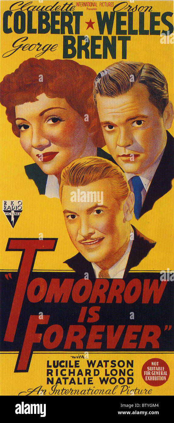 Tomorrow is forever film hi-res stock photography and images - Alamy