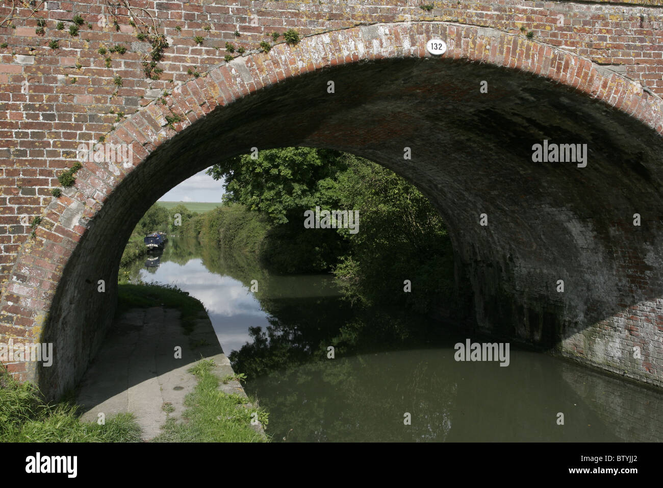 Bridge over serene canal hi-res stock photography and images - Alamy