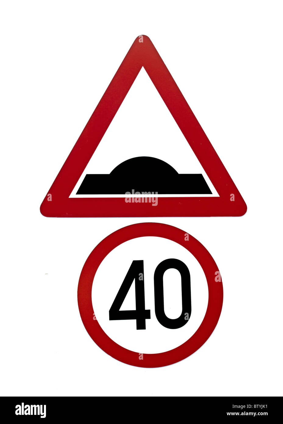 Speed limit sign hires stock photography and images Alamy