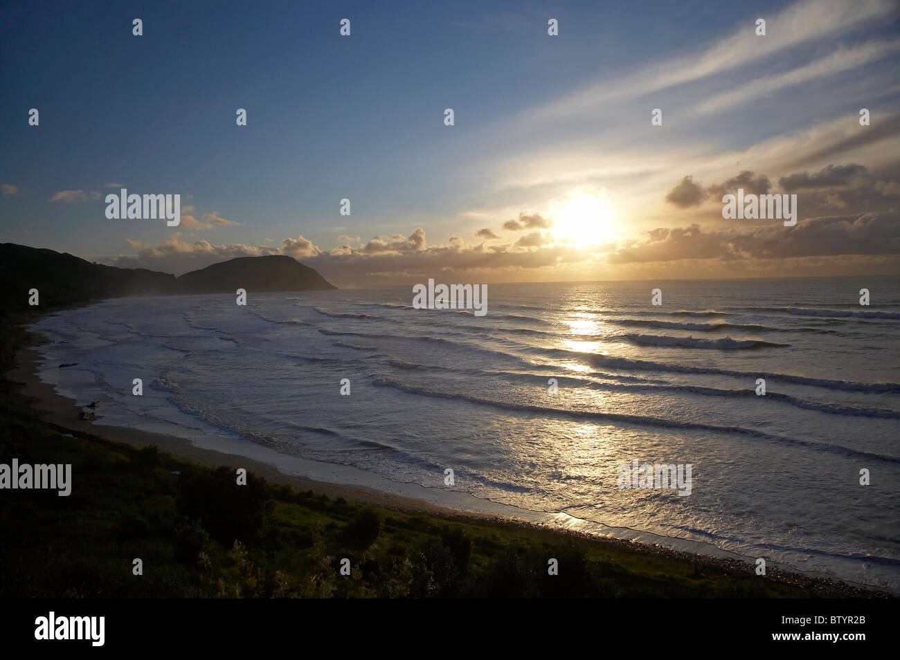 Beach at wainui bay hires stock photography and images Alamy