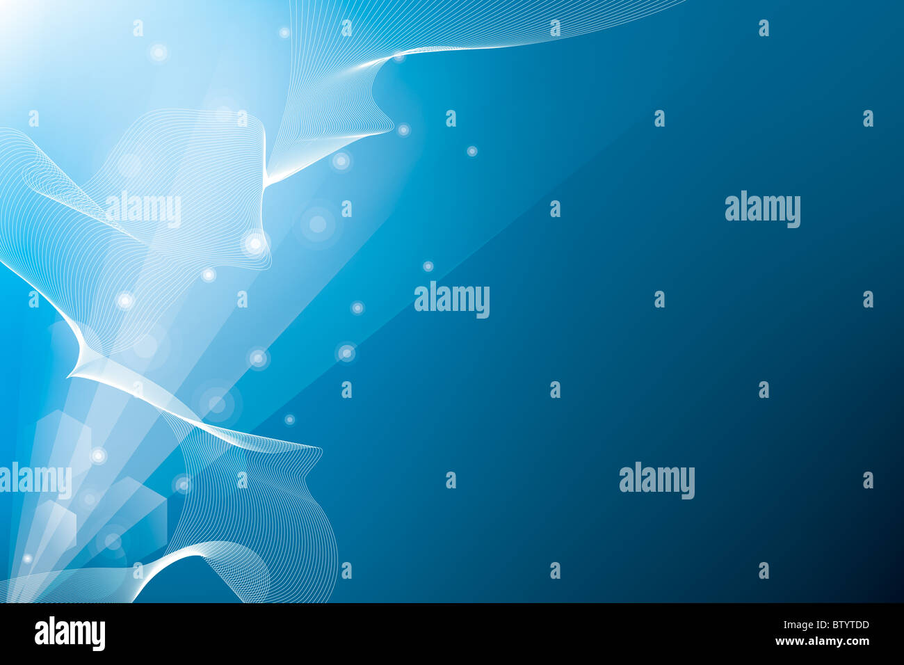 Abstract background with rays and optical flares Stock Photo - Alamy