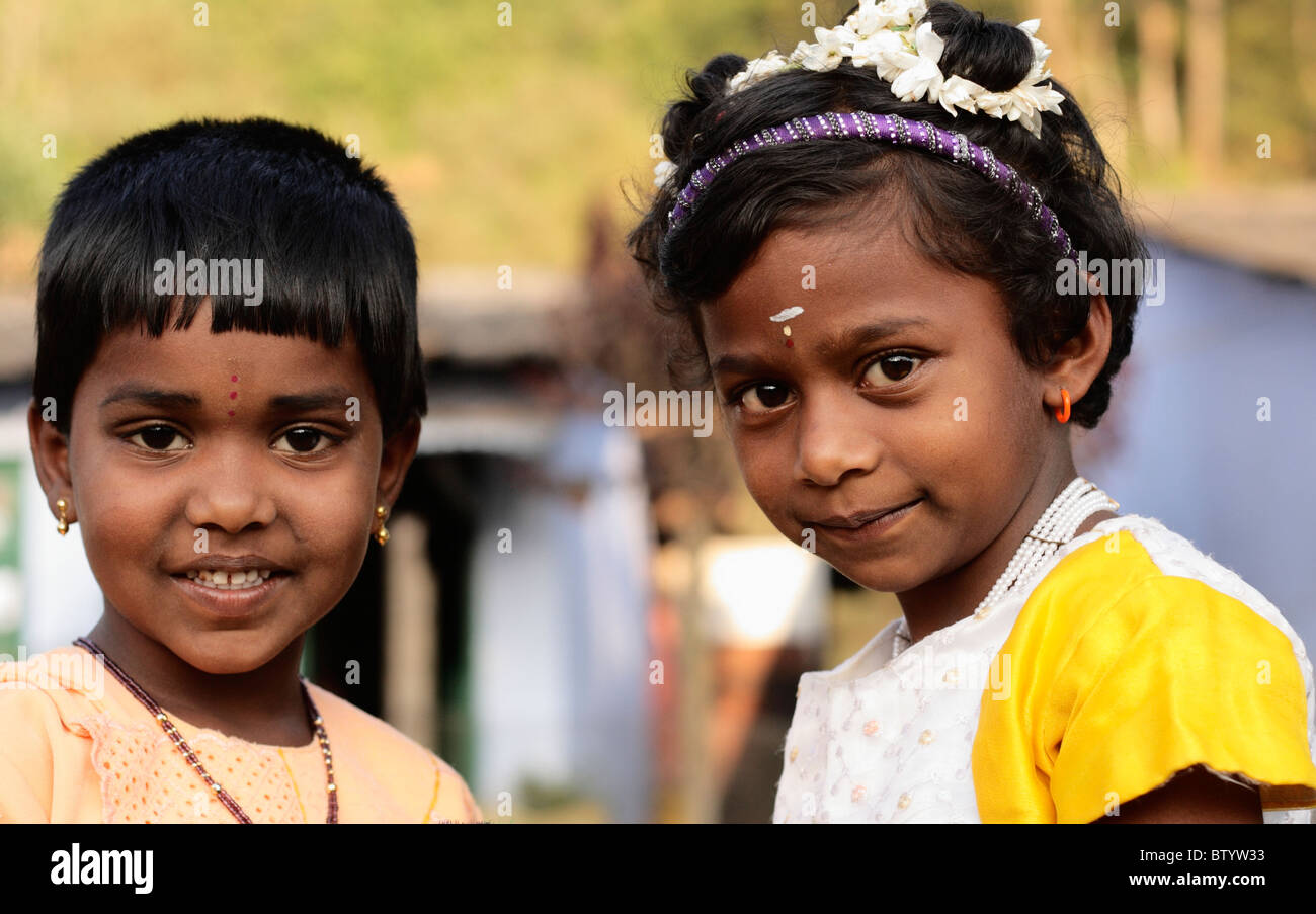 Portrait of two young girls 15