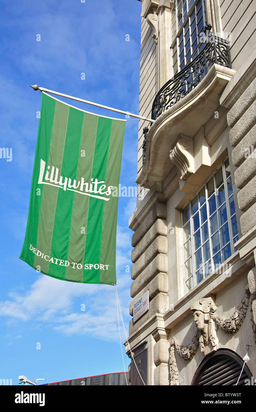 Lillywhites sports store piccadilly circus hires stock photography and