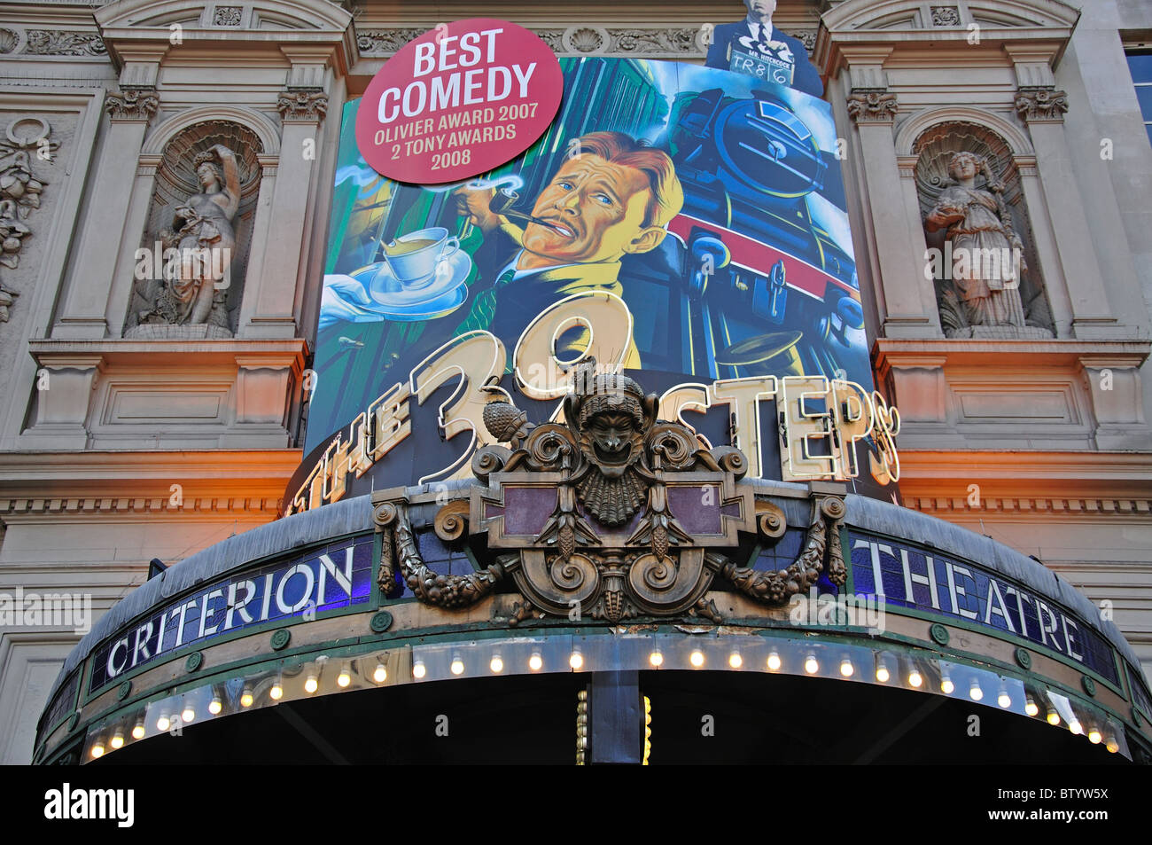 39 Steps, Criterion Theatre, Piccadilly Circus, Piccadilly, West End