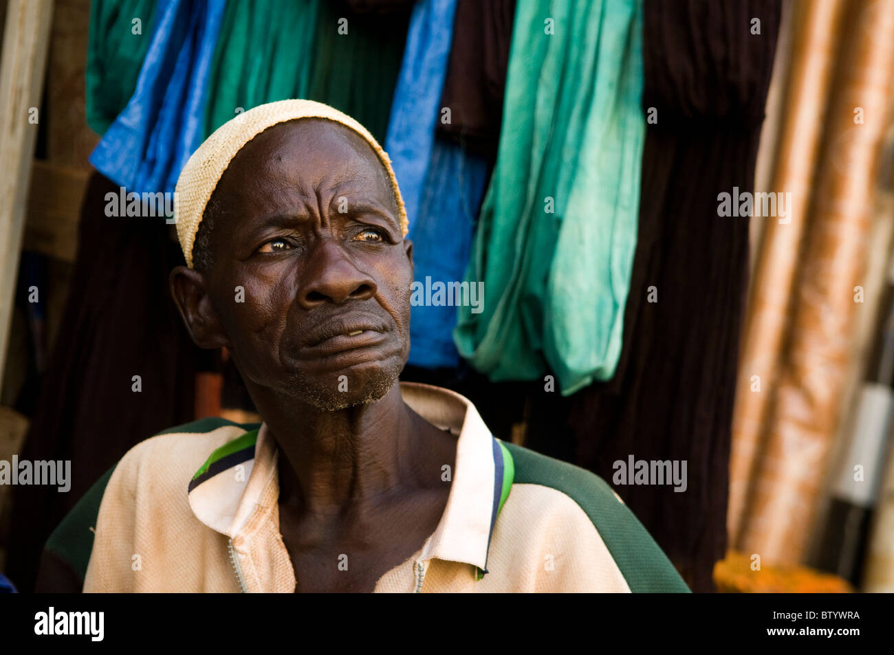 Faces of Burkina Faso. Stock Photo
