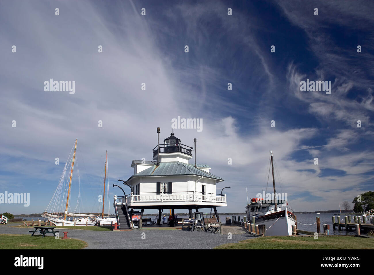 The Chesapeake Bay Maritime Museum in St. Michaels, Md Stock Photo Alamy