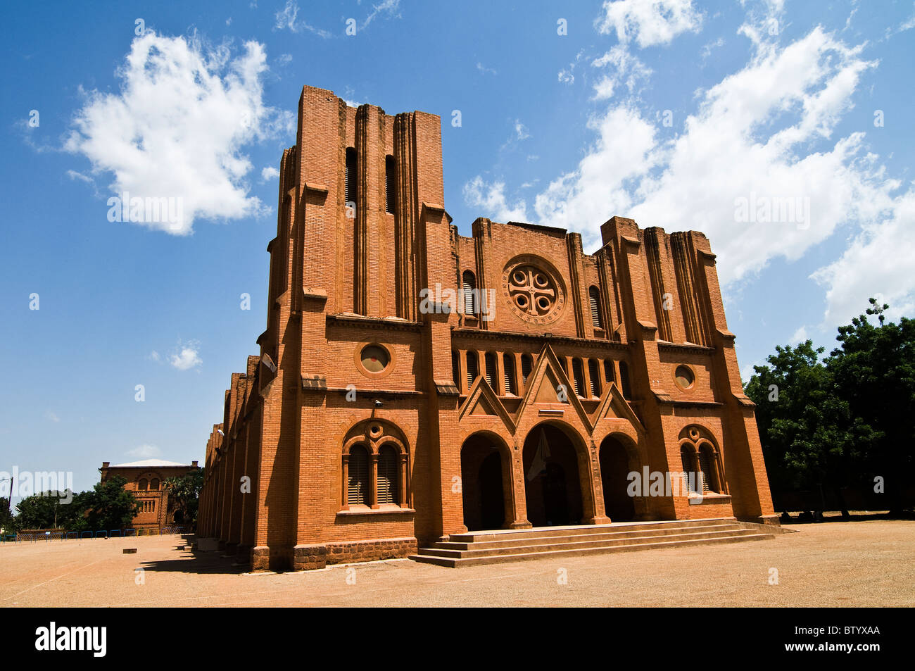 The Ouagadougou Cathedral was built in the 1930s and is one of the bigger Cathedral in western