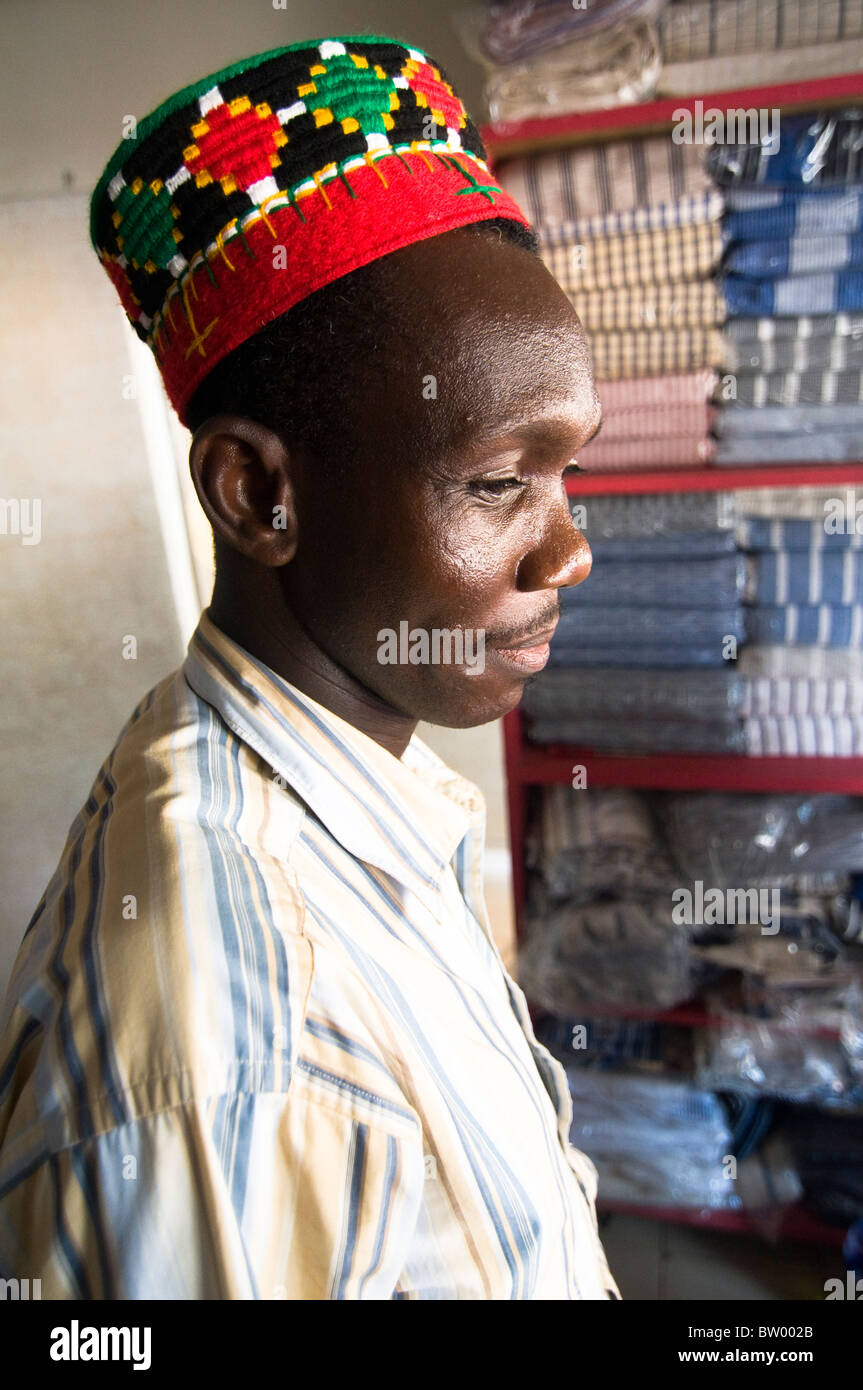 Portrait of a Mossi chief Stock Photo - Alamy
