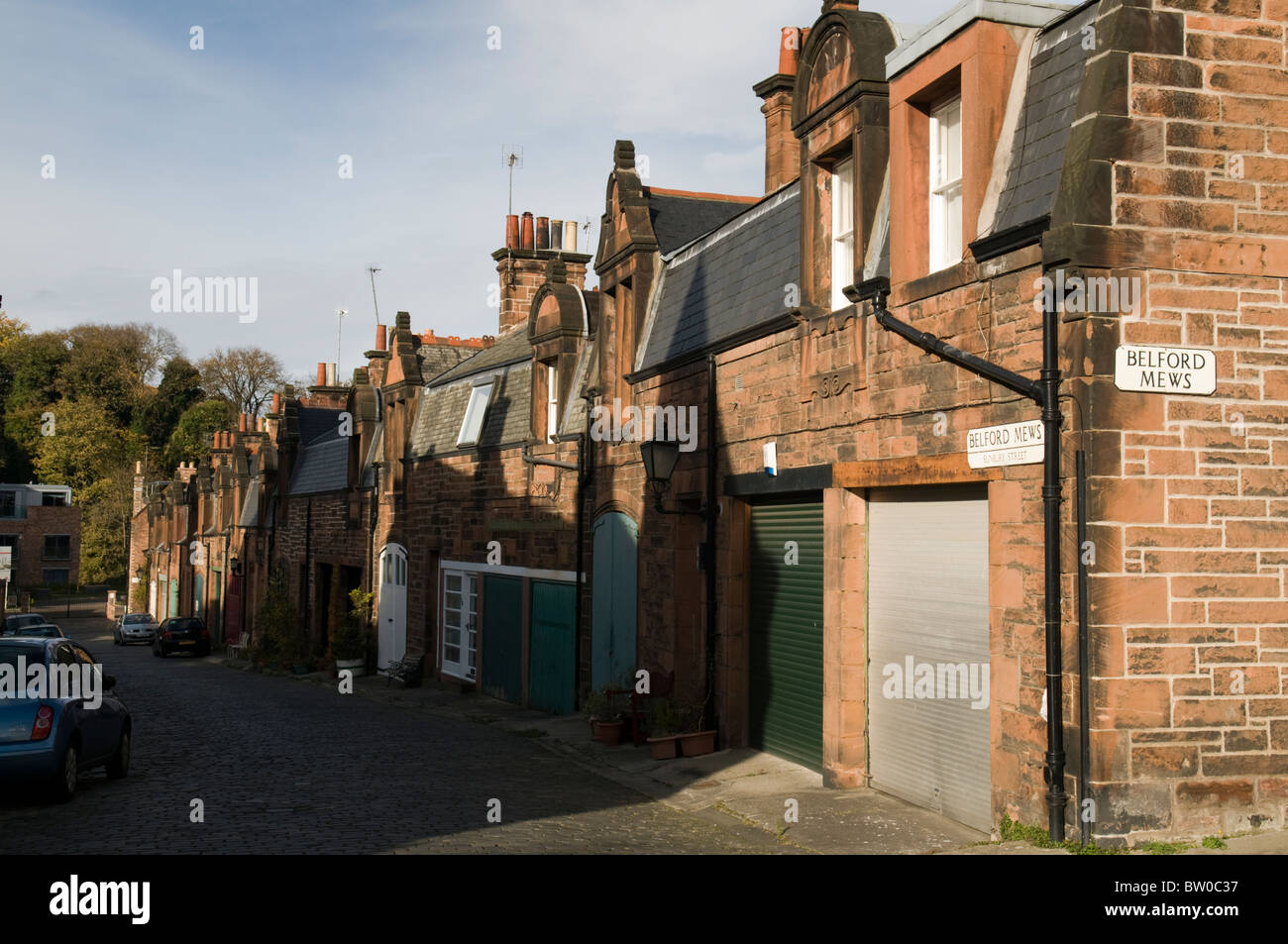 Edinburgh mews house hires stock photography and images Alamy
