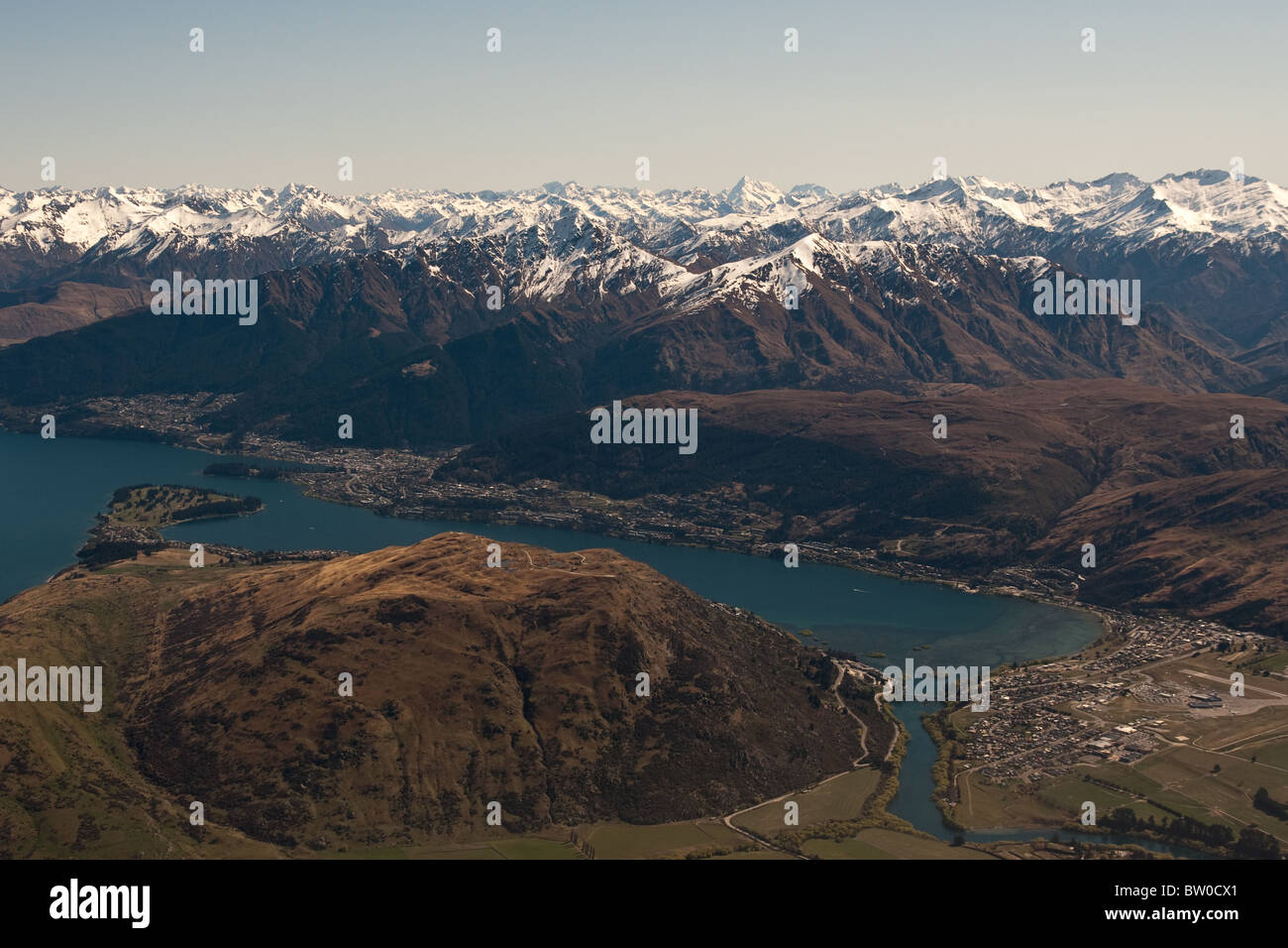 Queenstown airport new zealand hi-res stock photography and images - Alamy