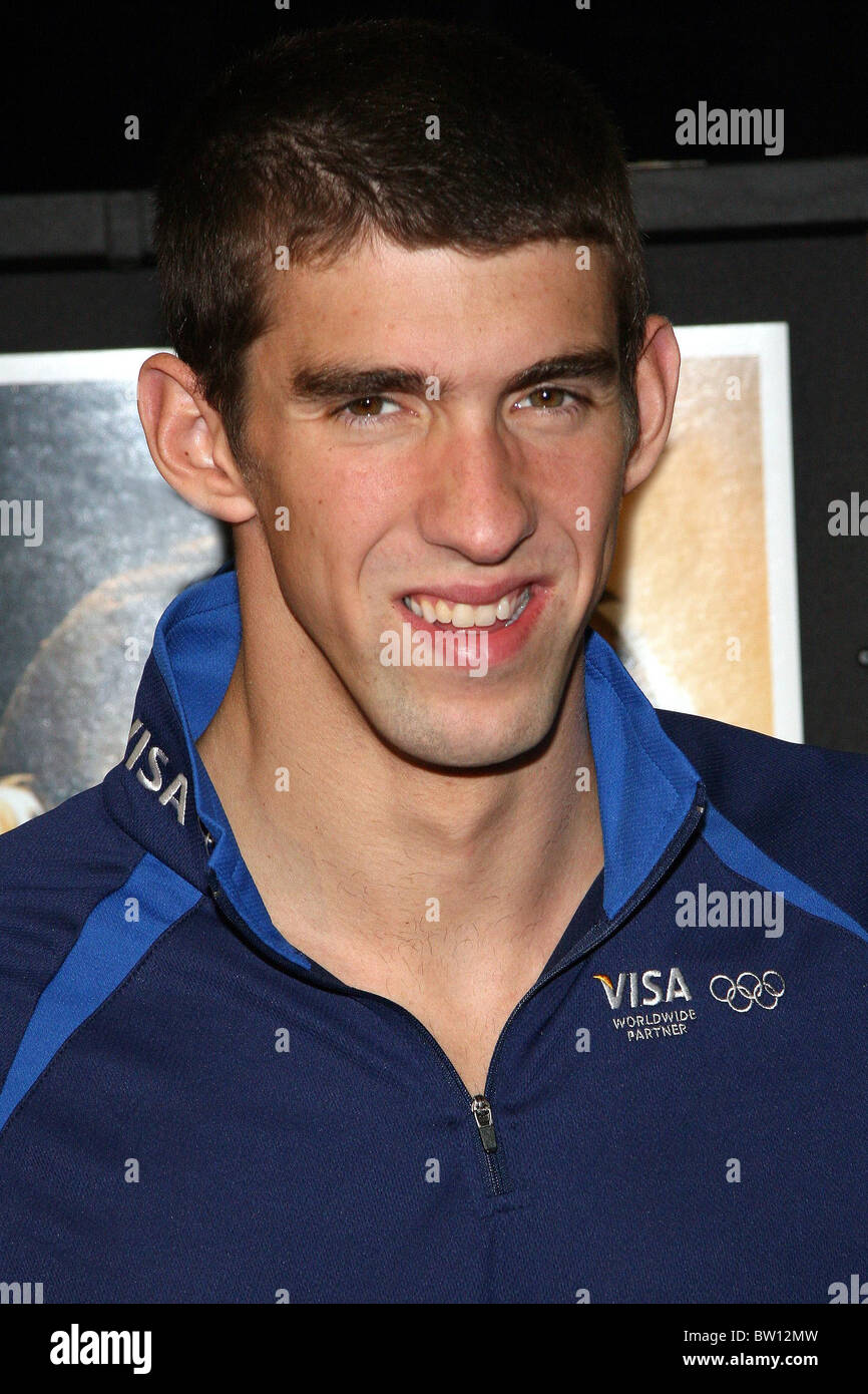 Olympic Gold Medalist Michael Phelps at VISA's Play Every Day Jump