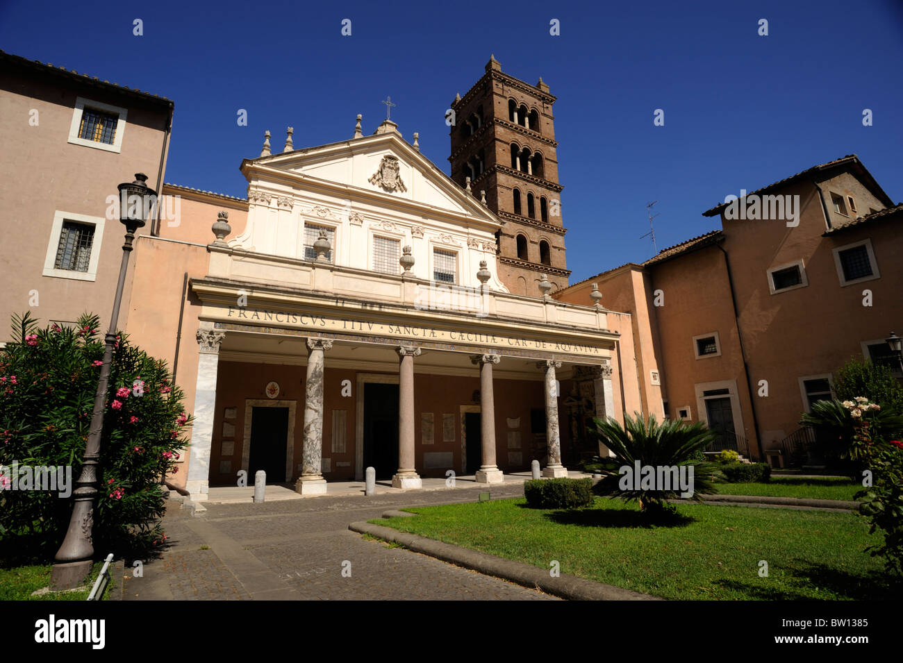 Italy, Rome, Trastevere, basilica of Santa Cecilia in Trastevere Stock  Photo - Alamy, image size:1300x955