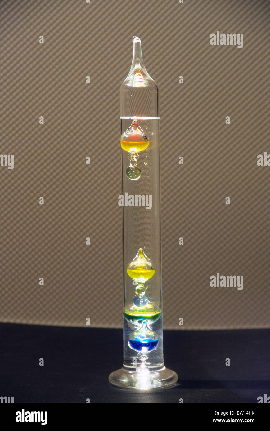 https://c8.alamy.com/comp/BW14HK/galileo-glass-thermometer-science-float-heat-pressure-craft-physics-BW14HK.jpg