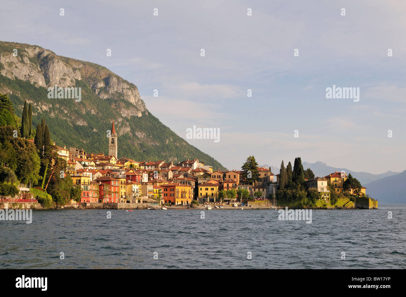 View to Bellagio at Lago di Como, Como, Italy Stock Photo