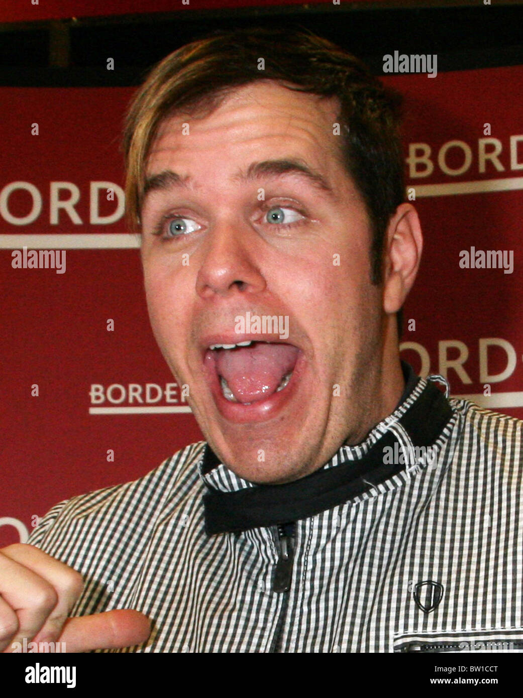 RED CARPET SUICIDE Book Signing with Perez Hilton Stock Photo