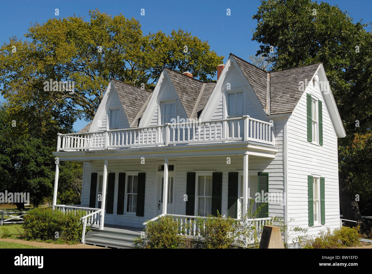 The childhood home of Dwight D. Eisenhower located in Denison Texas