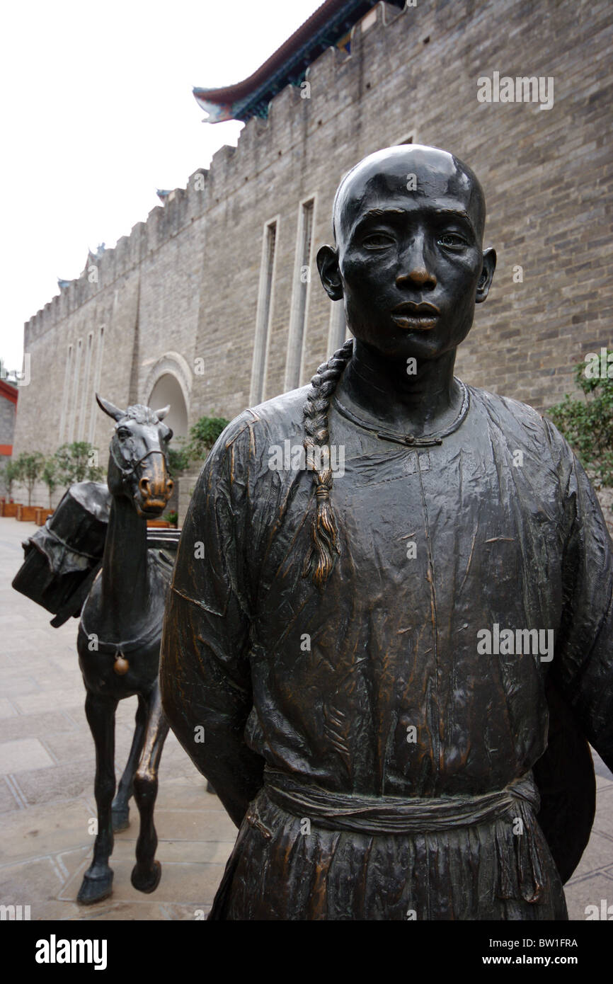 Bronze chinese horse hi-res stock photography and images - Alamy