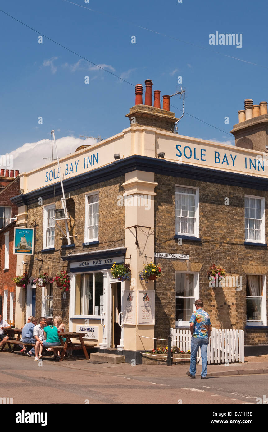 The sole bay inn pub southwold people hires stock photography and