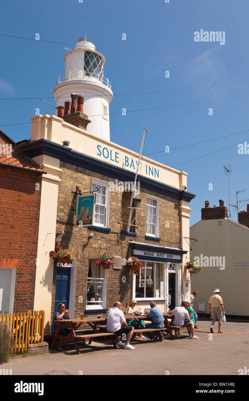 The sole bay inn pub southwold people hires stock photography and