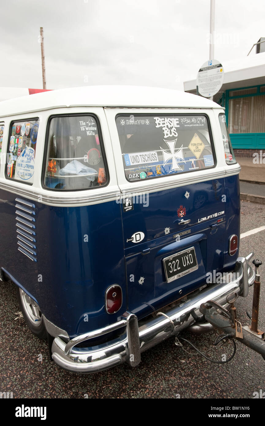 Volkswagen VW Campervan Stock Photo