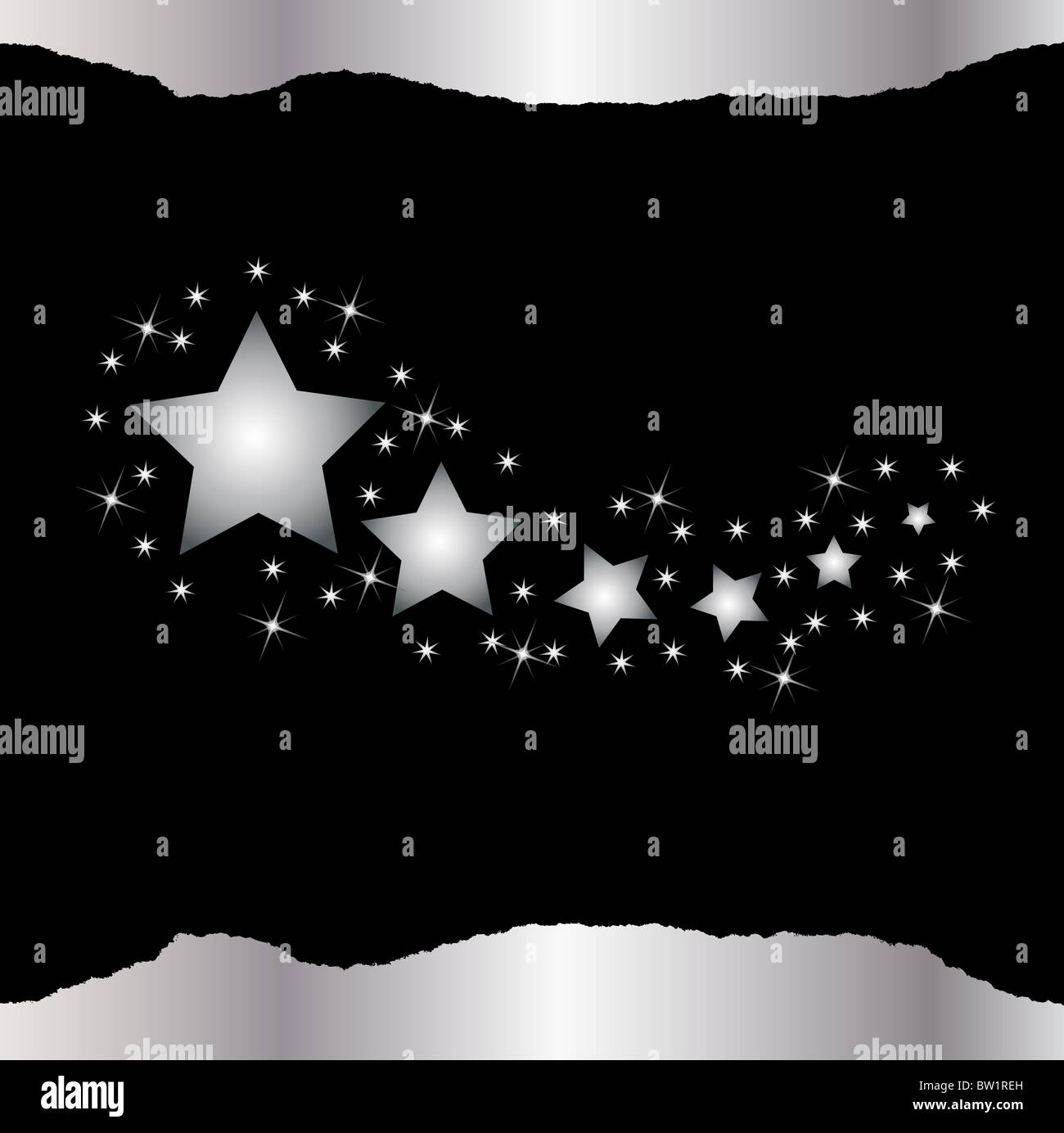 illustration of a christmas star background Stock Photo - Alamy