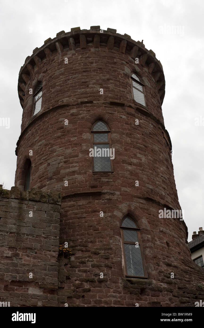 Stone Tower Ross on Wye UK Stock Photo