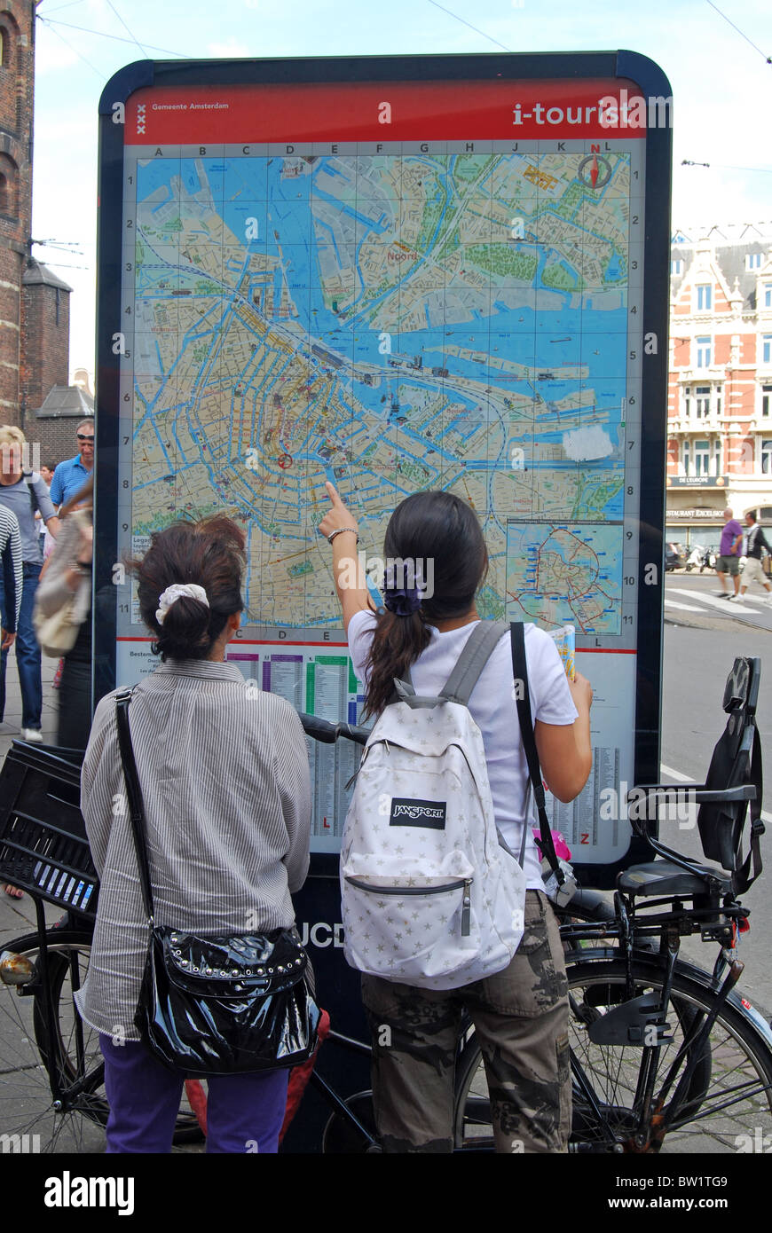 Map of amsterdam hi-res stock photography and images - Page 2 - Alamy