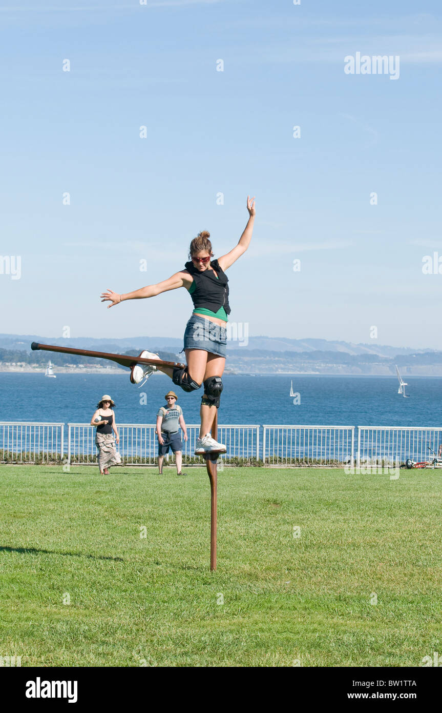 Stilt dance hires stock photography and images Alamy