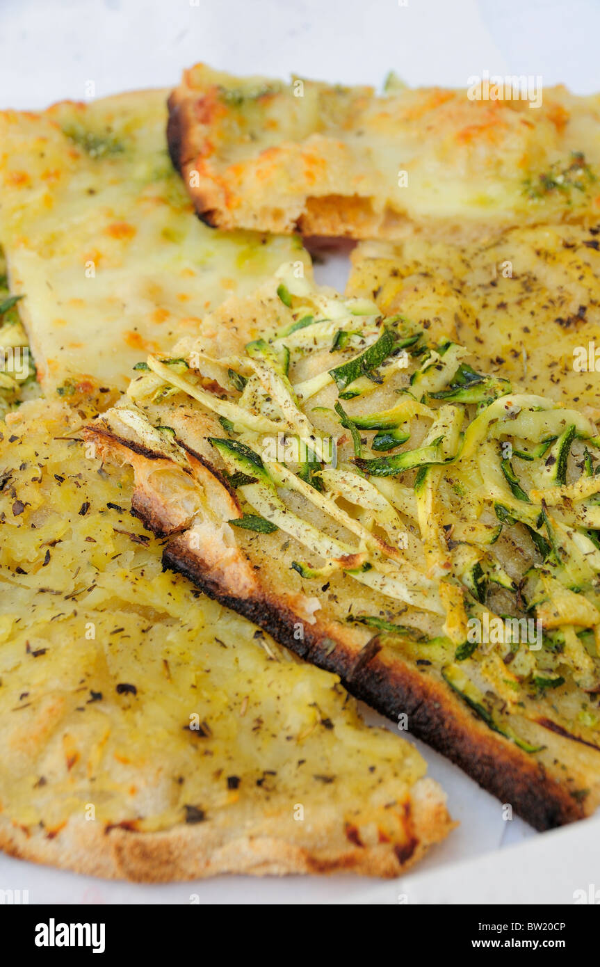 Pizza al taglio (takeaway) selection Stock Photo