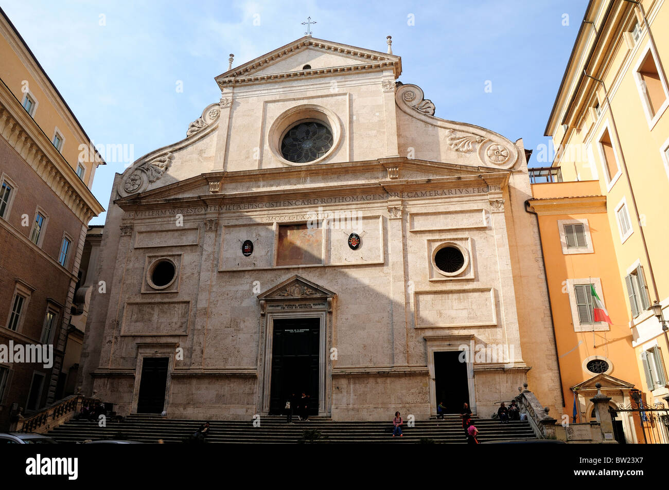 Sant’agostino rome hi-res stock photography and images - Alamy